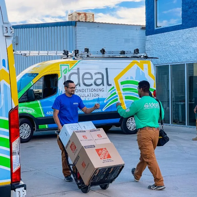 Slide of Ideal Air Conditioning and Insulation