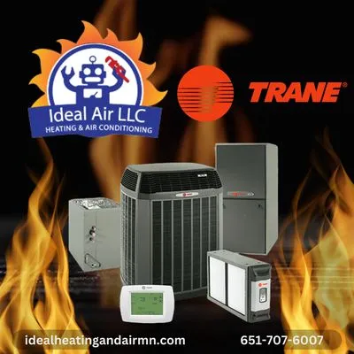 Ideal Air Heating & Air Conditioning Logo