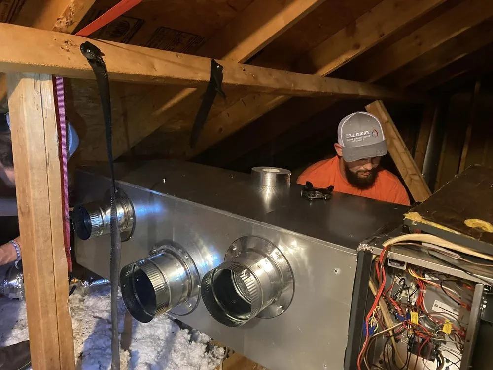 Slide of Ideal Choice Heating and Cooling