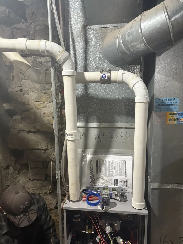 Slide of Ideal Temp Control and plumbing