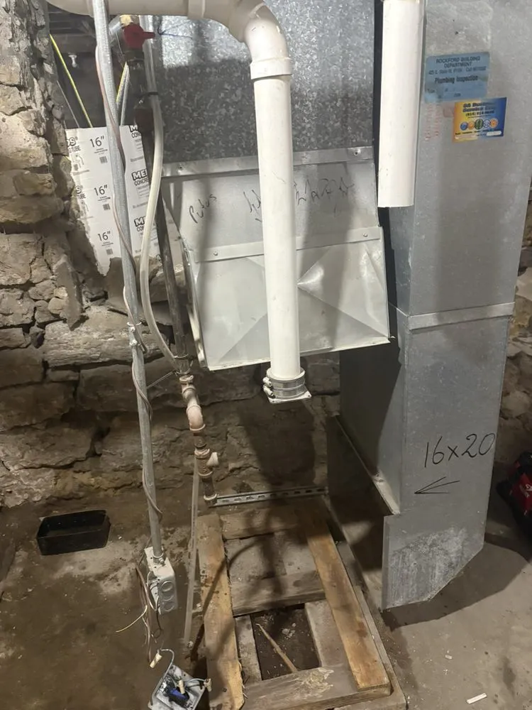 Slide of Ideal Temp Control and plumbing