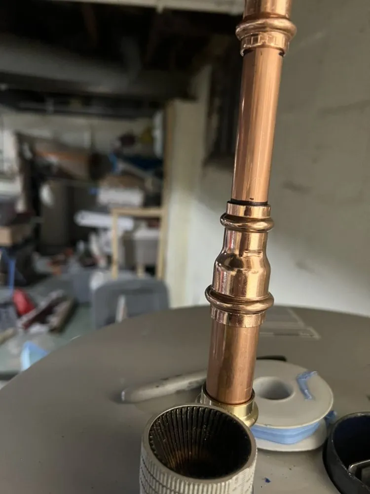 Slide of Ideal Temp Control and plumbing