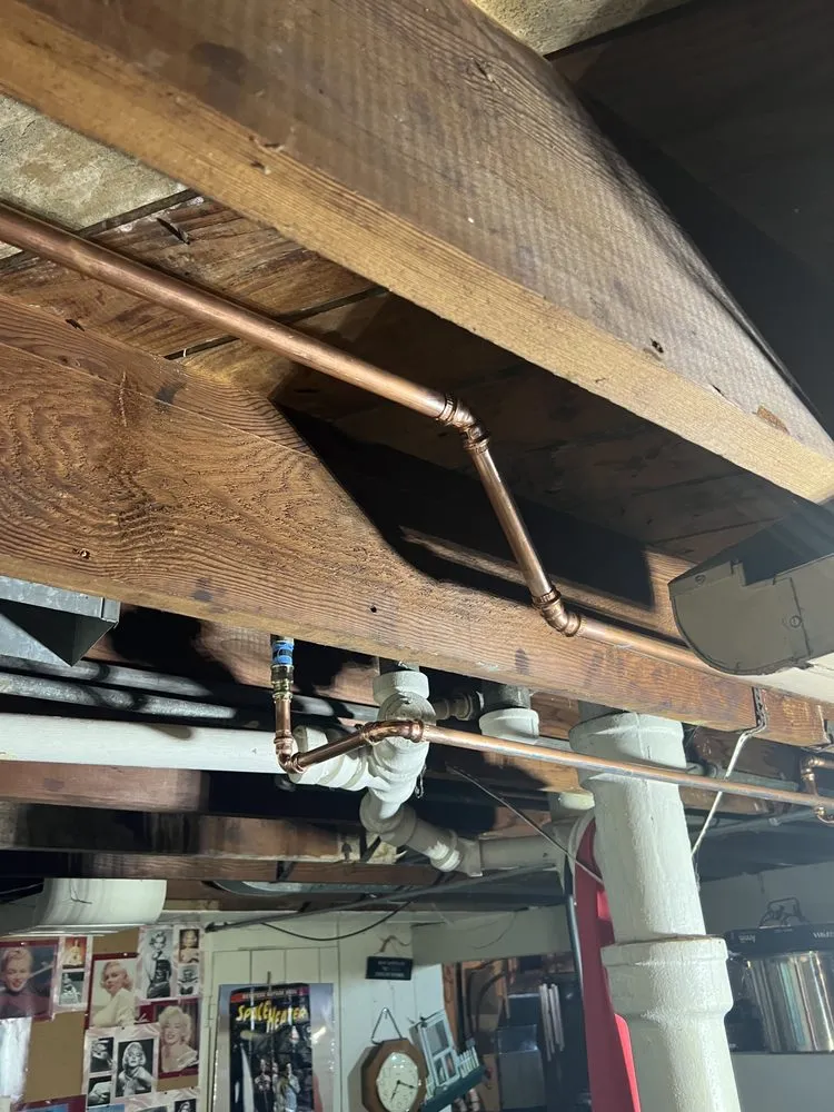 Slide of Ideal Temp Control and plumbing