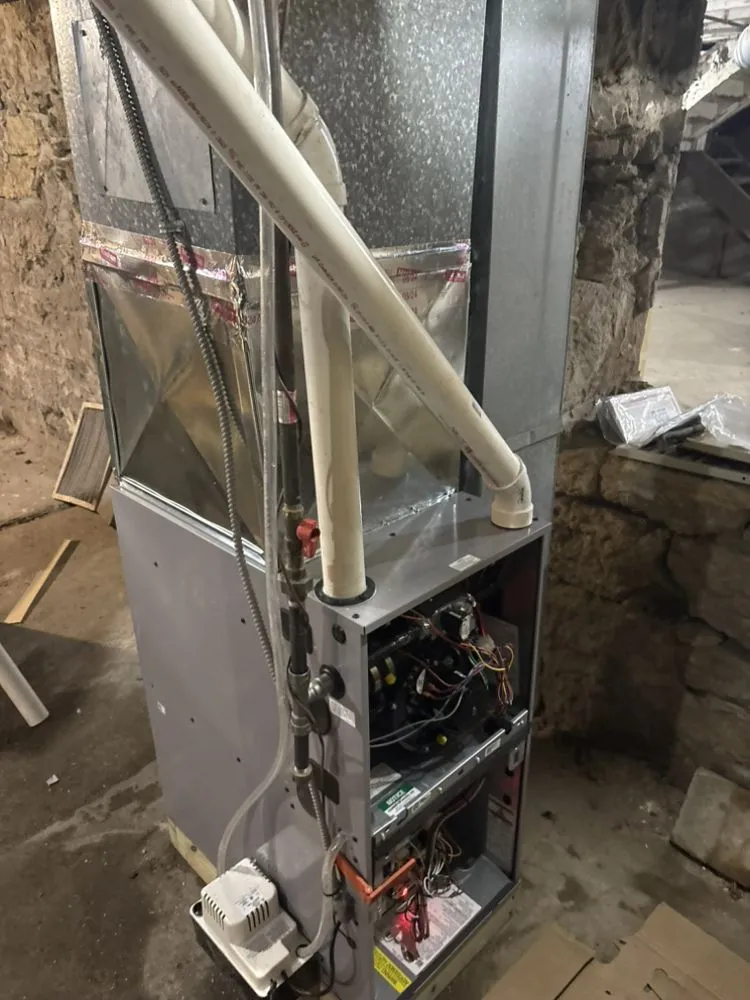 Slide of Ideal Temp Control and plumbing