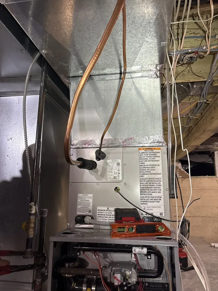 Slide of Ideal Temp Control and plumbing