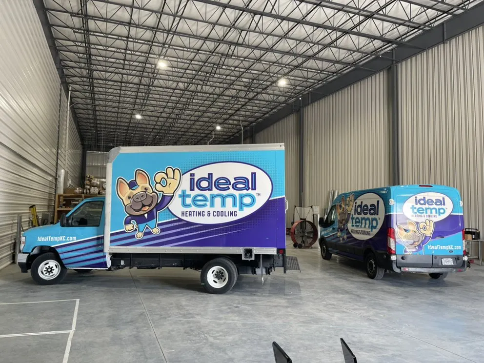 Slide of Ideal Temp Heating & Cooling