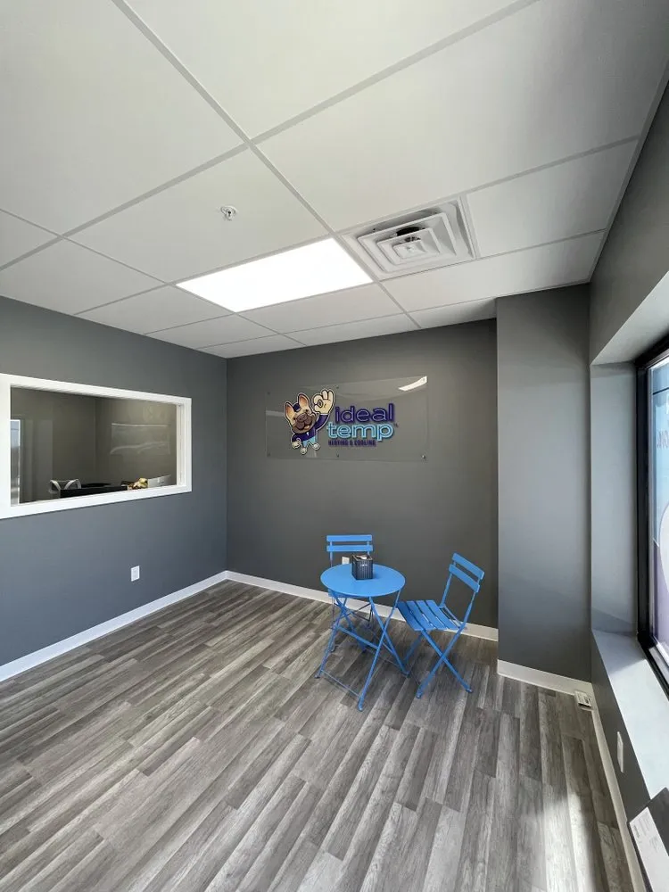 Slide of Ideal Temp Heating & Cooling