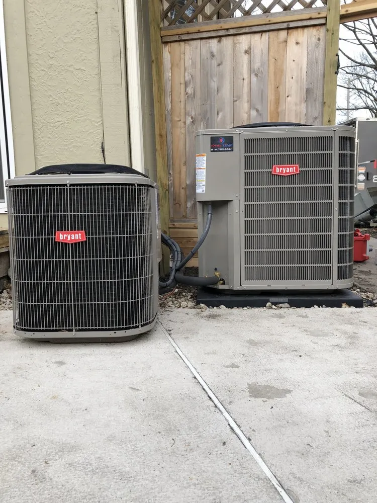 Slide of Ideal Temp Heating & Cooling