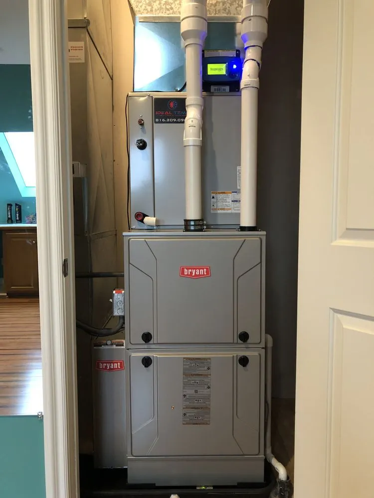 Slide of Ideal Temp Heating & Cooling