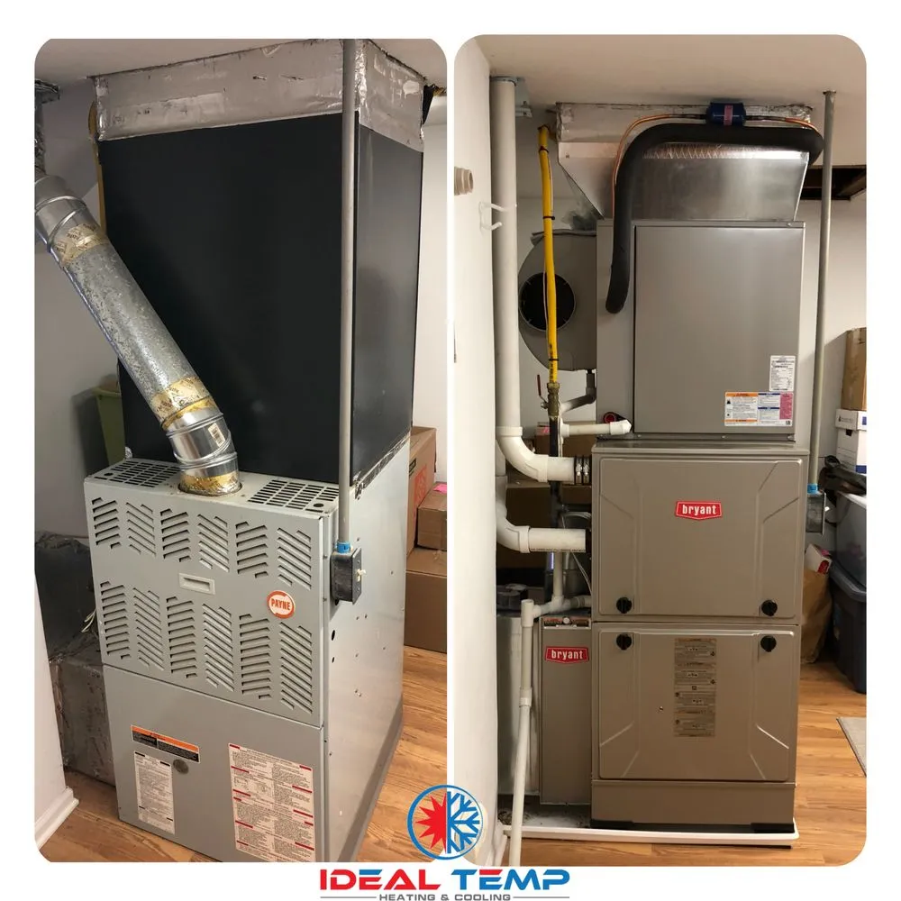 Slide of Ideal Temp Heating & Cooling