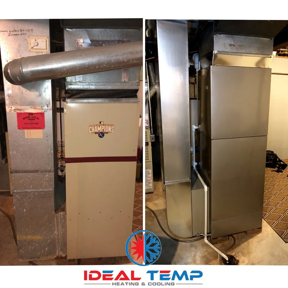 Slide of Ideal Temp Heating & Cooling