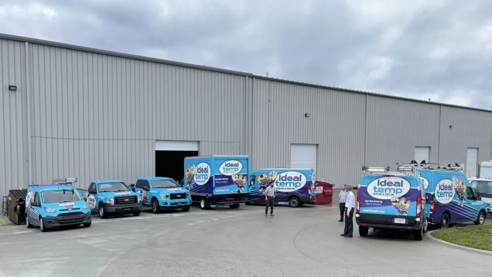 Slide of Ideal Temp Heating & Cooling