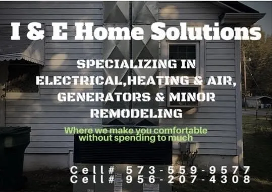Slide of I&E Home Solutions