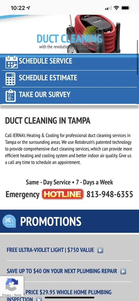 Slide of IERNA's Heating & Cooling