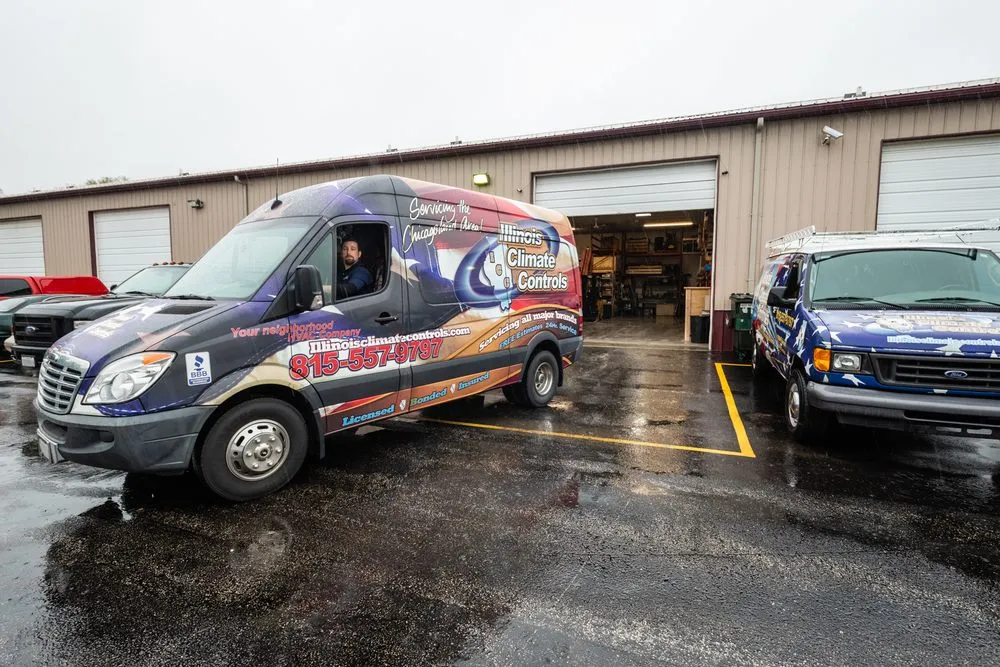 Slide of Illinois Climate Controls