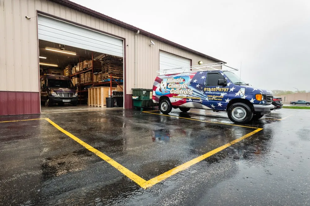 Slide of Illinois Climate Controls