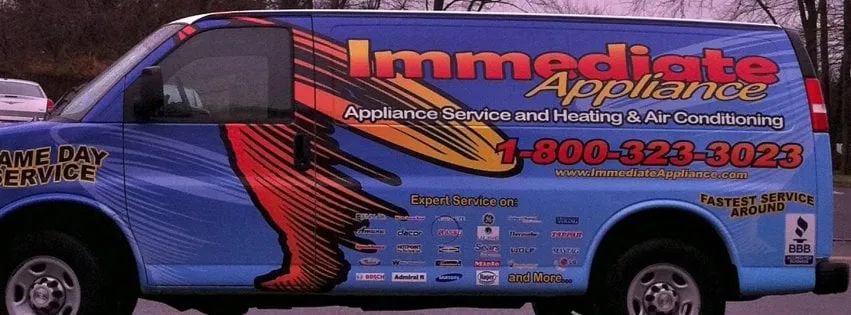 Slide of Immediate Appliance Repair