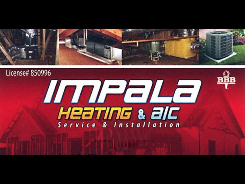 Slide of Impala Heating and Air Conditioning