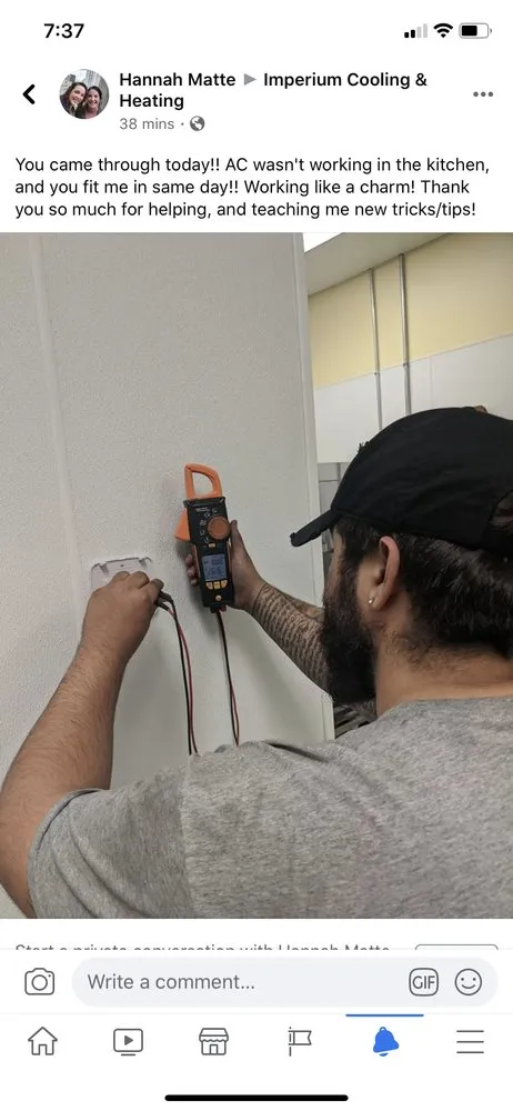 Slide of Imperium Cooling & Heating