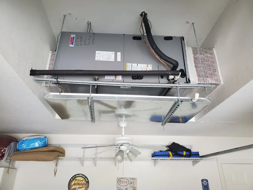 Slide of In & Out Air Conditioning