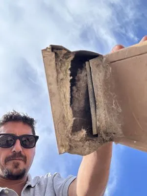 In & Out Dryer Vent Cleaning Logo