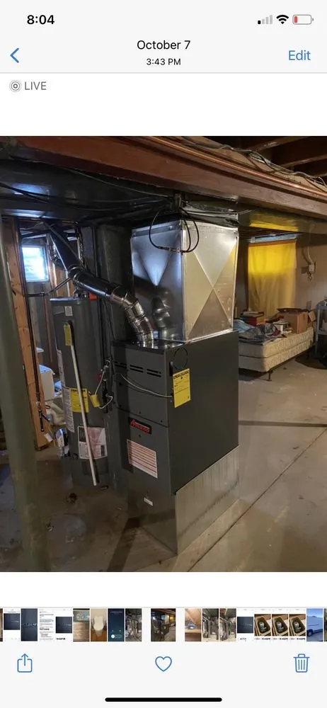 Slide of Inclination Heating and Air Conditioning