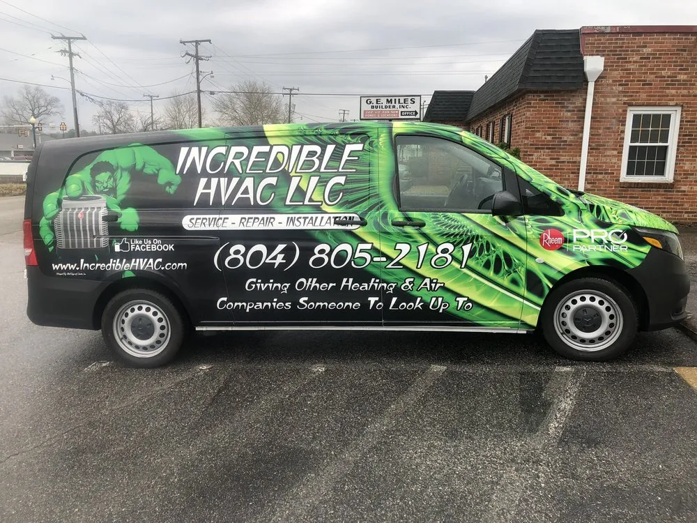 Slide of Incredible HVAC