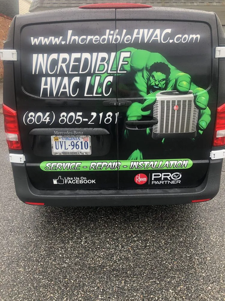 Slide of Incredible HVAC