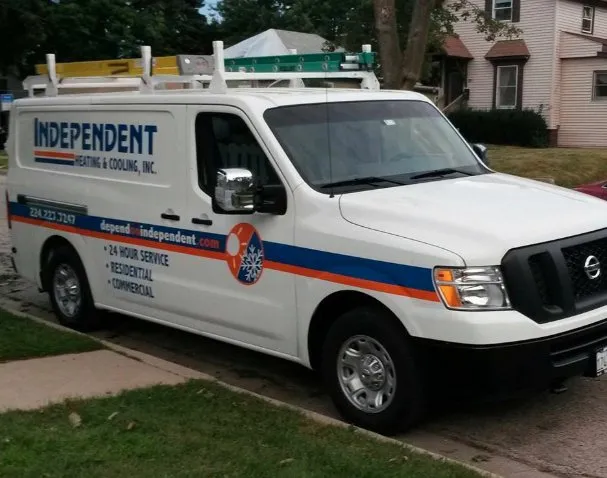 Slide of Independent Heating and Cooling