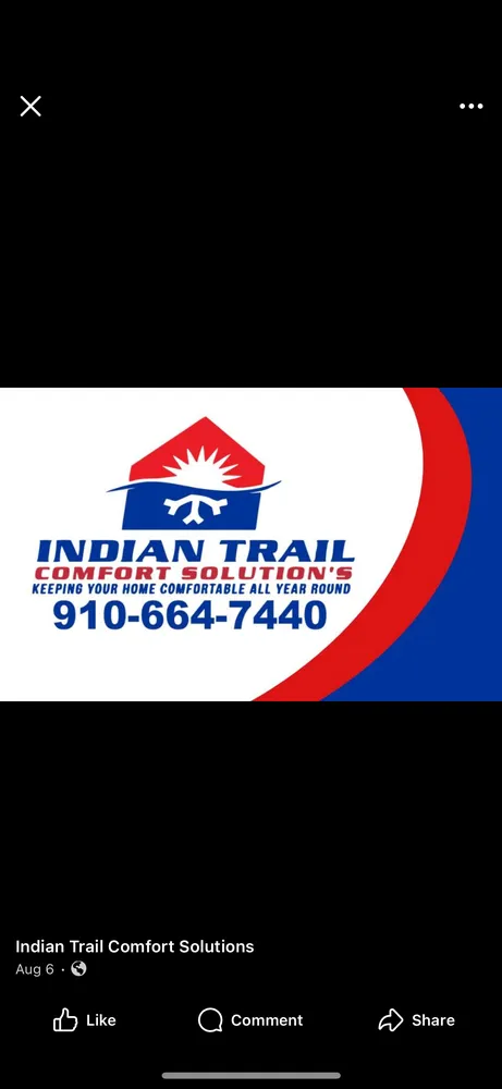 Slide of Indian Trail Comfort Solutions