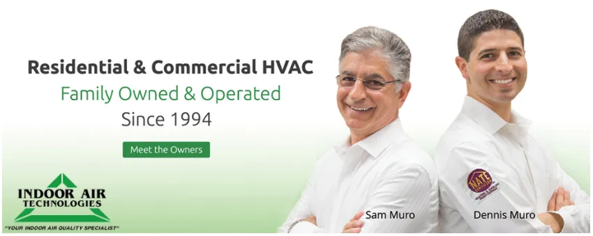 Trusted HVAC repair for fast service in Robbinsville Twp, NJ by Indoor Air Technologies