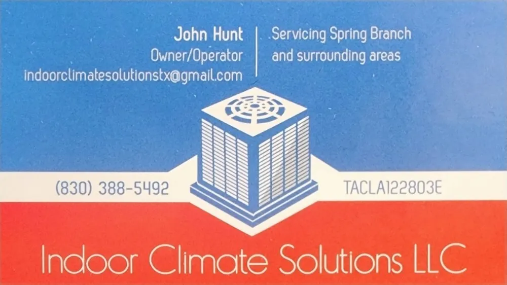 Reliable air conditioning tune-up for residential systems in Spring Branch, TX by Indoor Climate Solutions