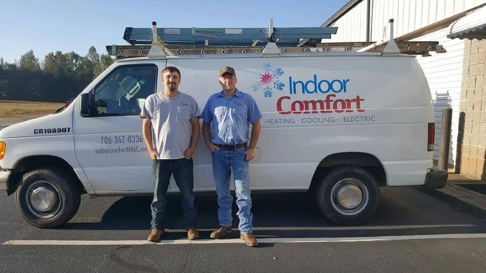 Slide of Indoor Comfort Heating Cooling Electric