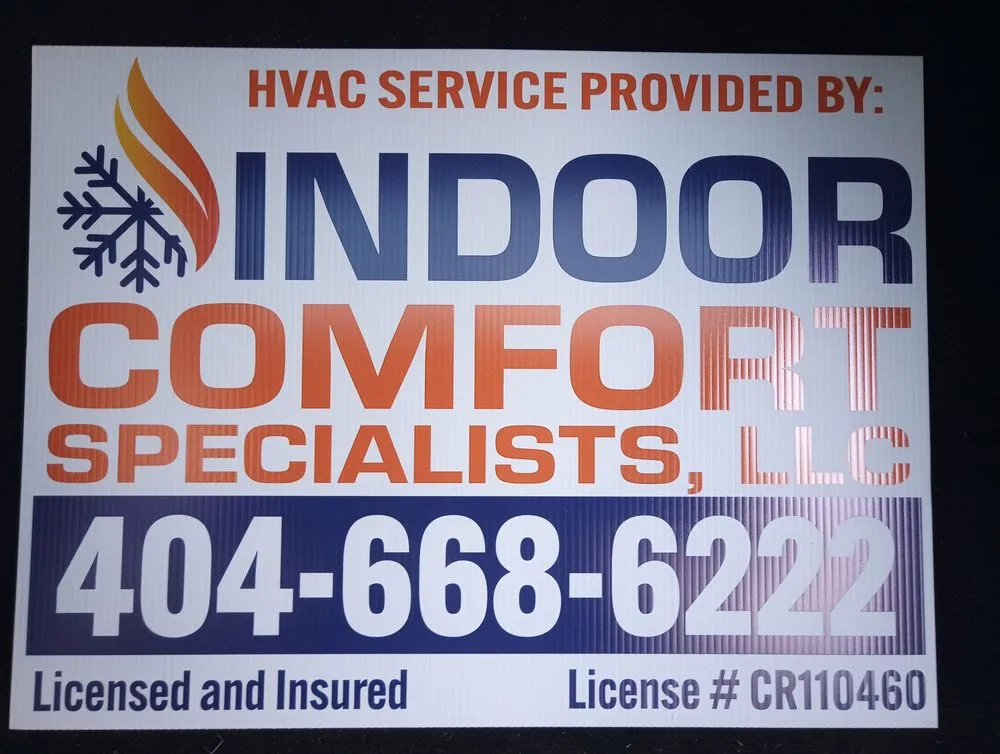 Slide of Indoor Comfort Specialists