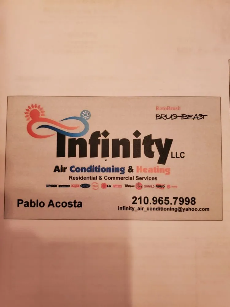 Slide of Infinity Air Conditioning