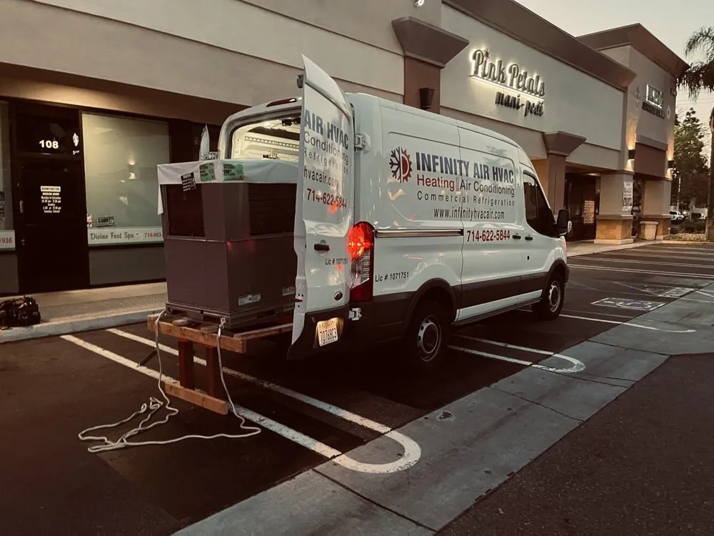 Slide of Infinity Air HVAC & Commercial Refrigeration