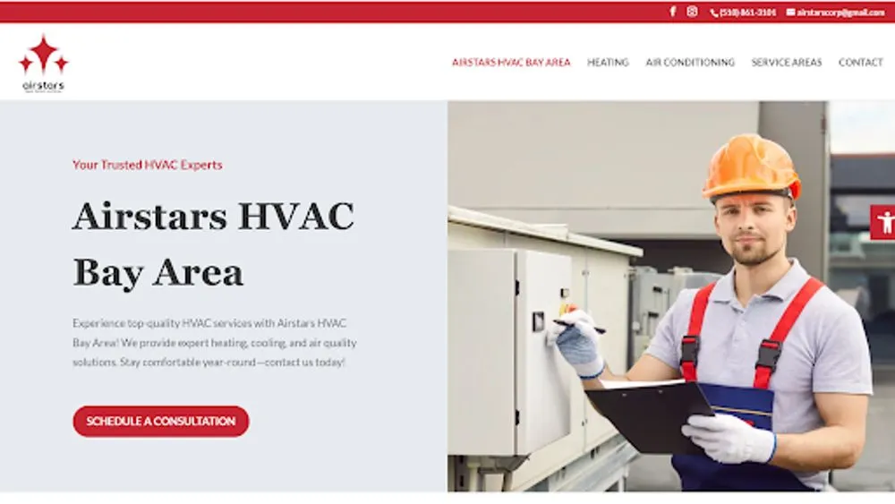 Slide of Infinity Air HVAC