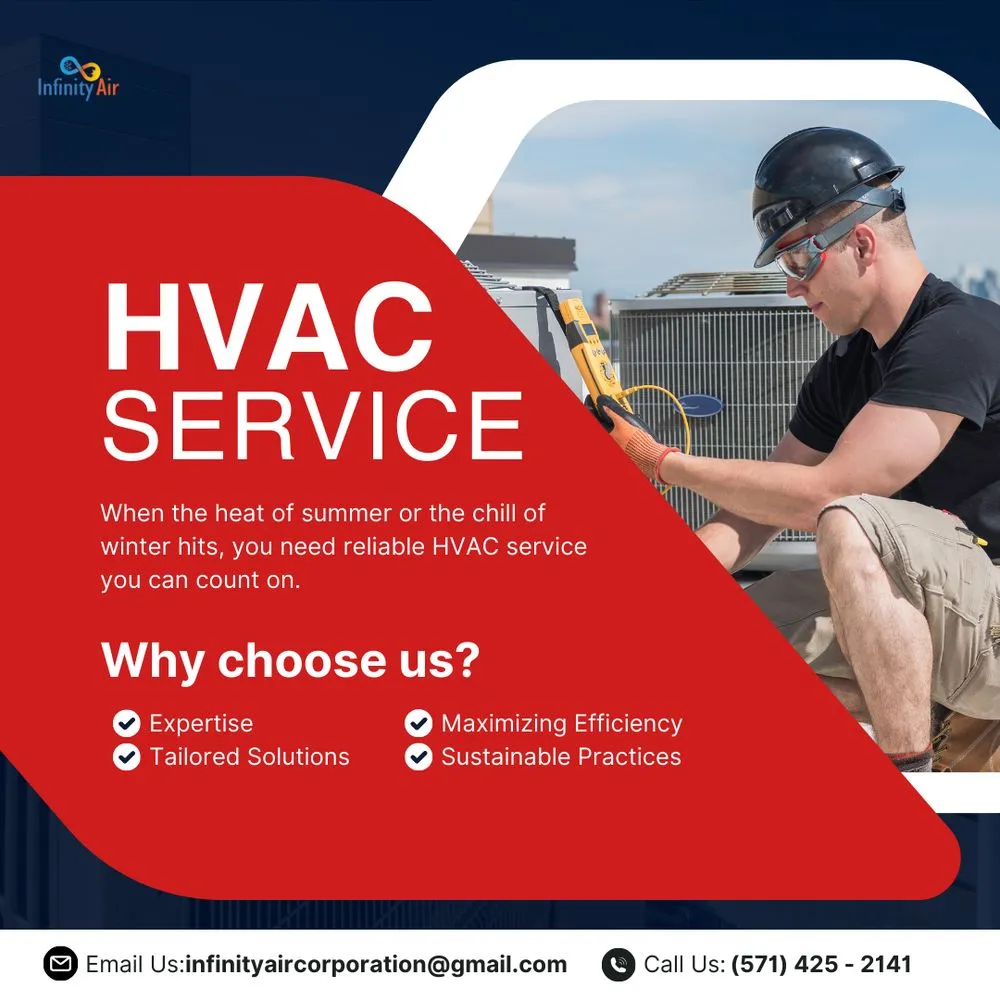 Slide of Infinity Air HVAC