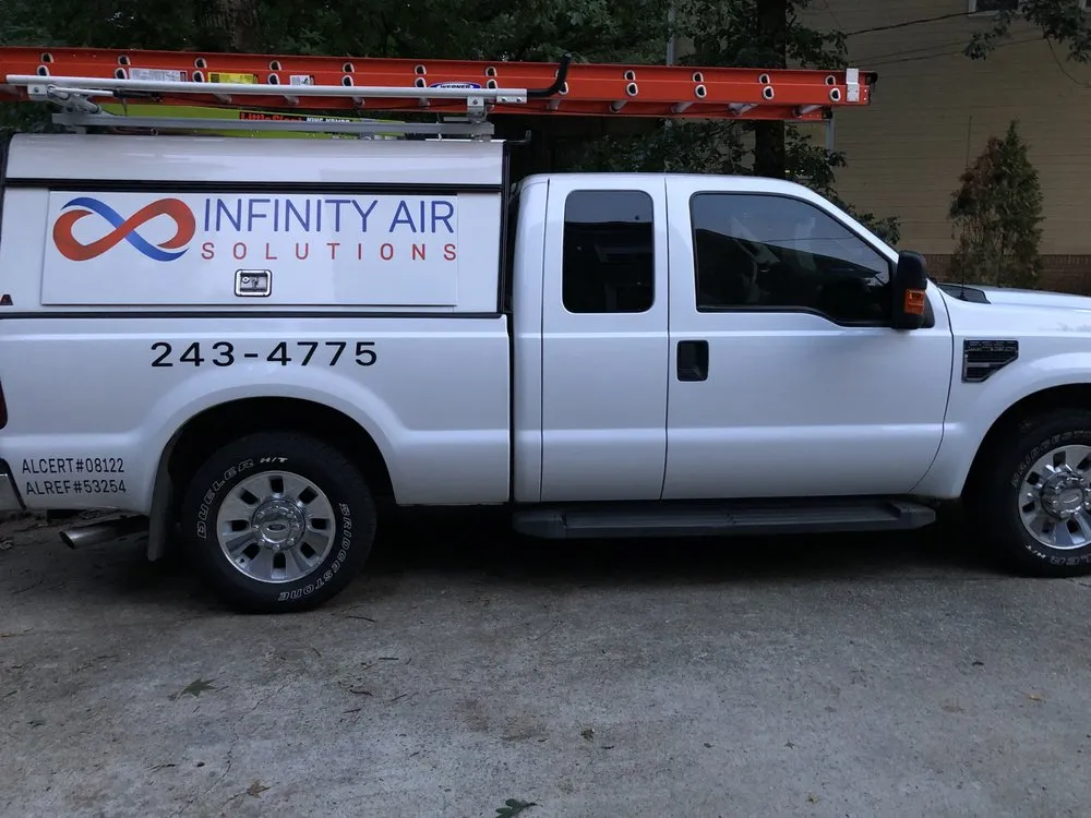 Slide of Infinity Air Solutions