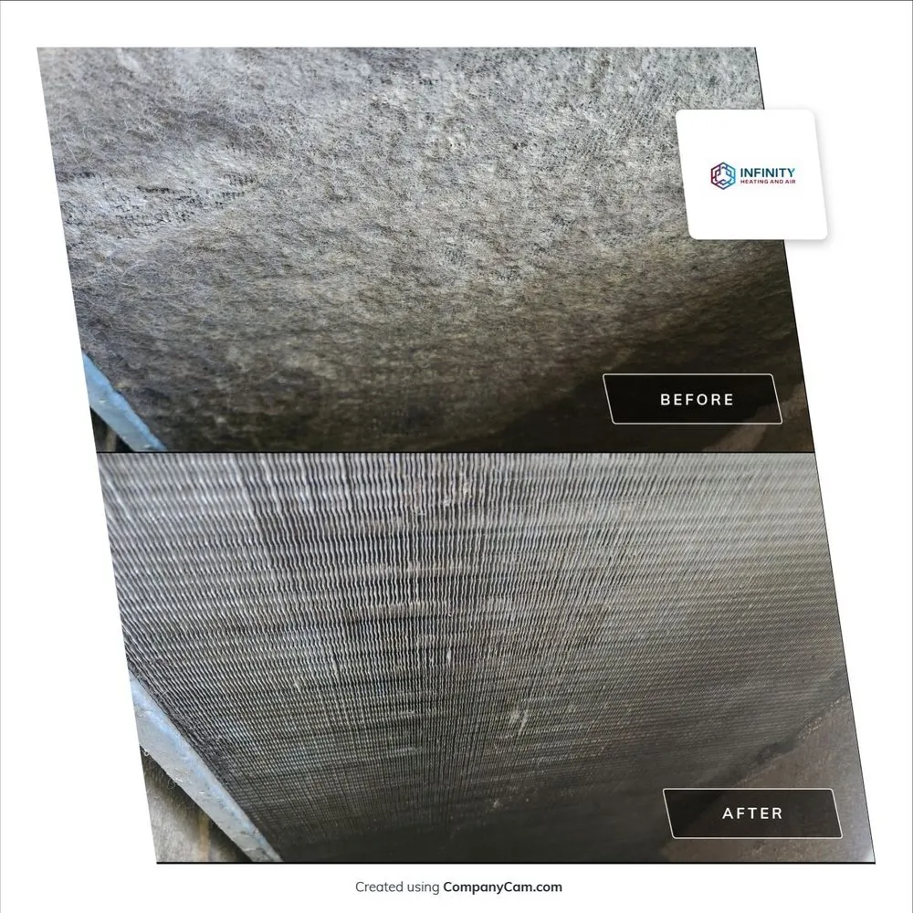 Slide of Infinity Heating and Air