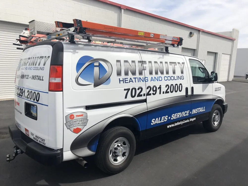 Slide of Infinity Heating and Cooling