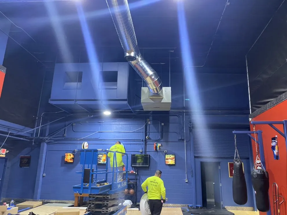 Slide of Infinity Heating and Cooling