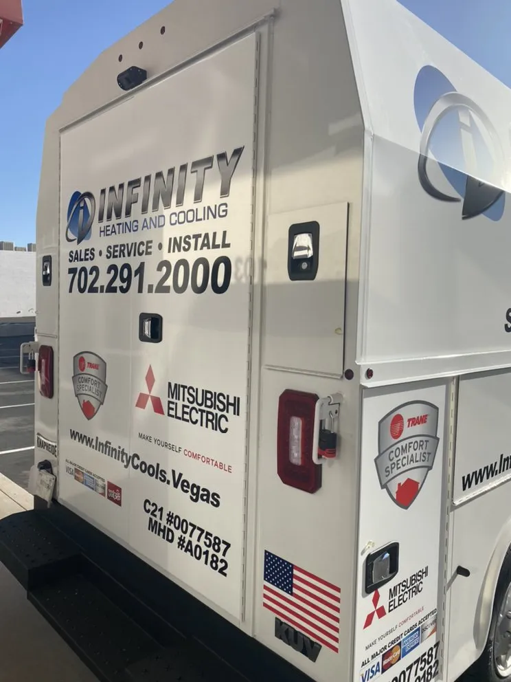 Slide of Infinity Heating and Cooling