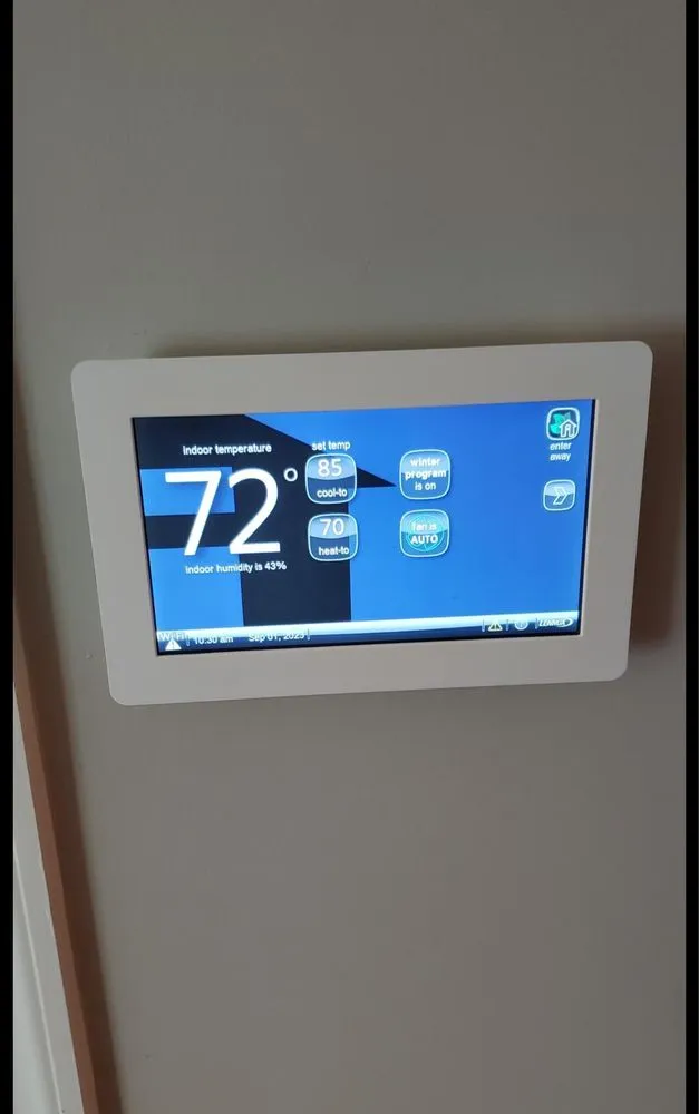 Slide of Infinity HVAC