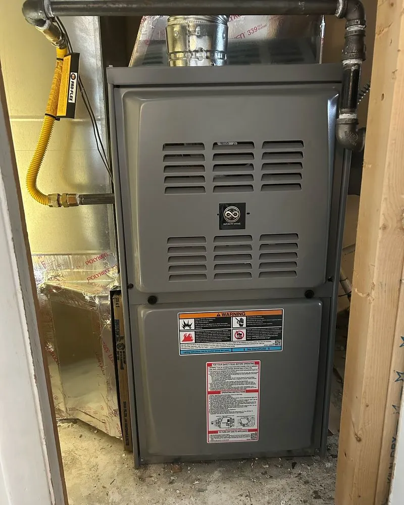 Slide of Infinity HVAC