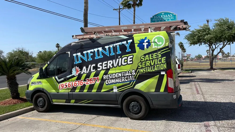 Slide of Infinity HVAC Service