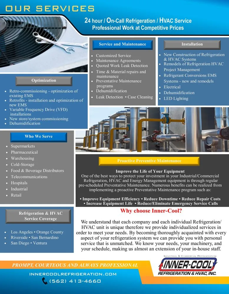 Slide of Inner Cool Refrigeration & HVAC