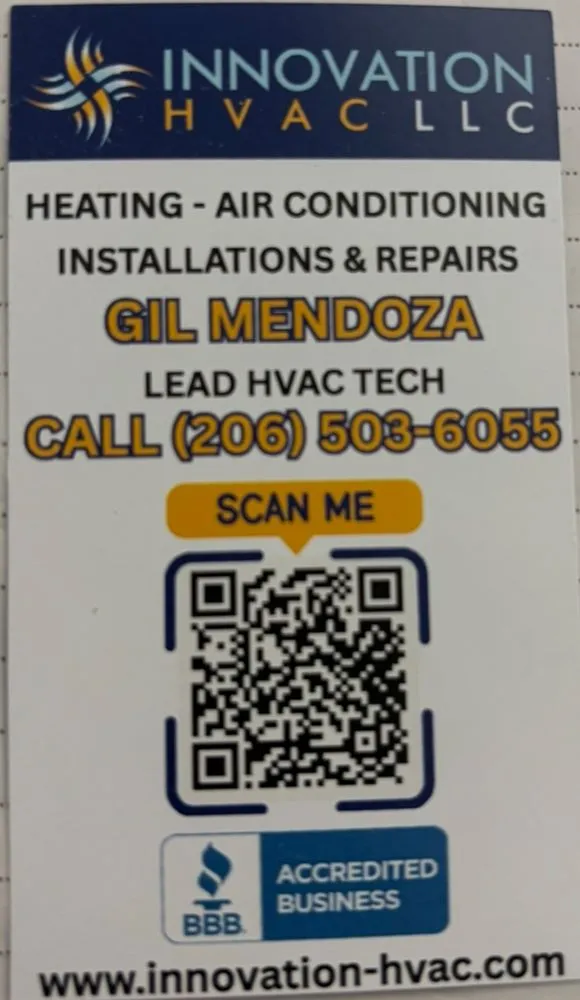 Slide of Innovation HVAC