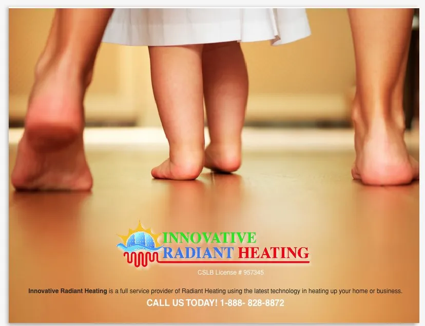 Slide of Innovative Radiant Heating