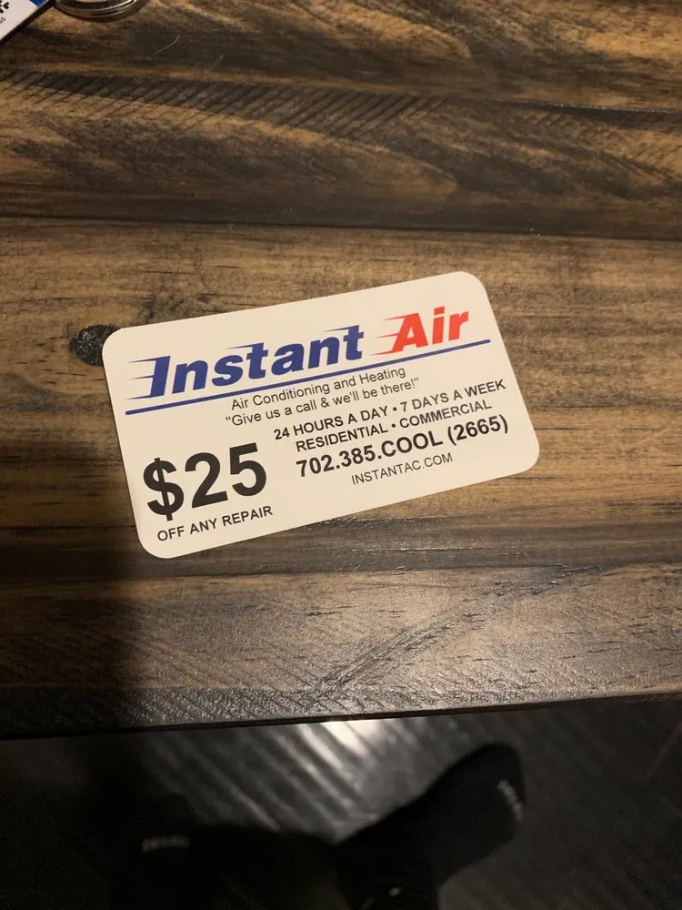 Slide of Instant Air